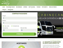 Tablet Screenshot of brasilsul.com.br